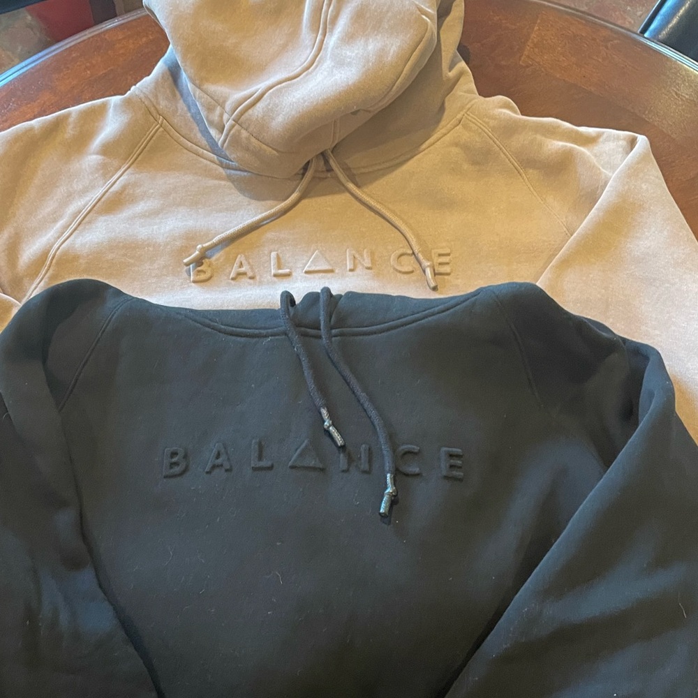 SOLD Balance Athletica men’s hoodies Large Brand new
